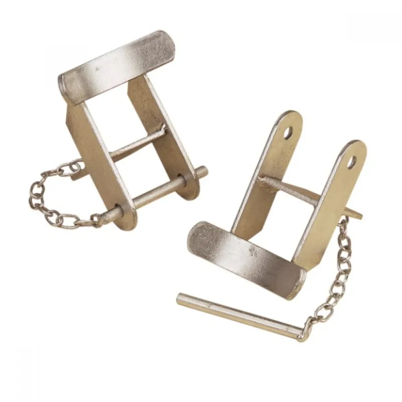 Stubbs Bsja-Type Gate Jump Cups and Pins - Pole Pattern - Pair-1