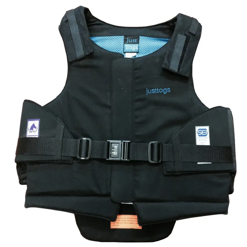 Just Togs Adults Body Protector Black and Navy