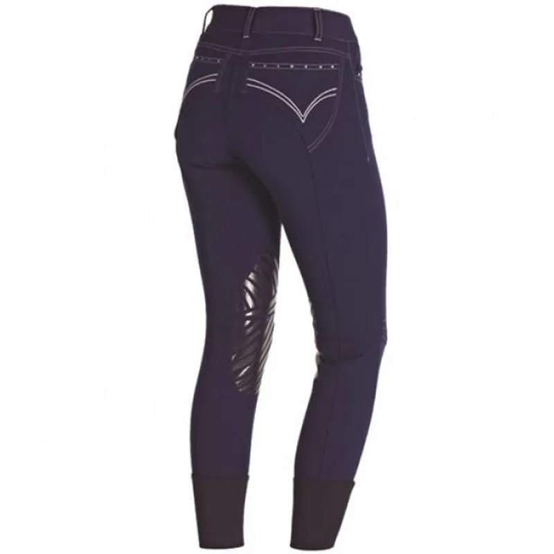 Just Togs Crystal Ladies Breeches - Navy