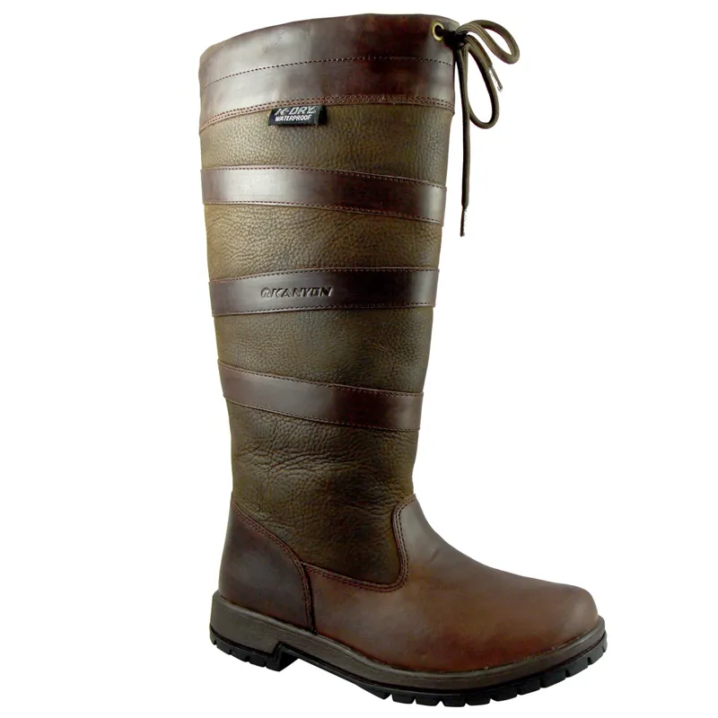 Kanyon Oak Waterproof Country Boot - Brown