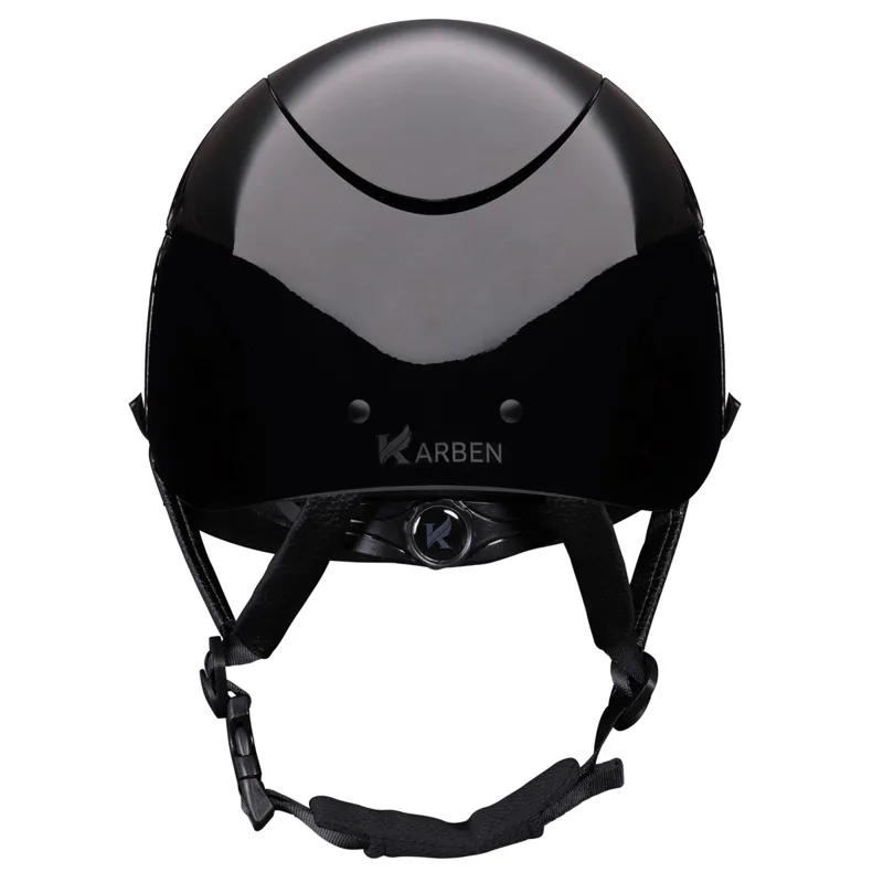 Karben Alina Ellipse Riding Hat - Black/Gunmetal -3