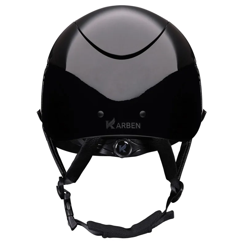 Karben Alina Ellipse Riding Hat - Black/Rose Gold -3