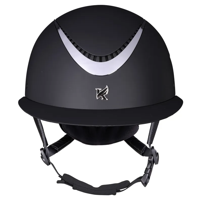 Karben Elisa Ellipse Riding Hat - Black/Silver -2