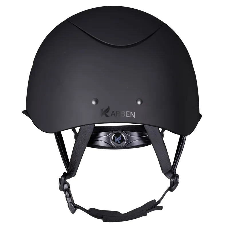 Karben Elisa Ellipse Riding Hat - Black/Silver -3