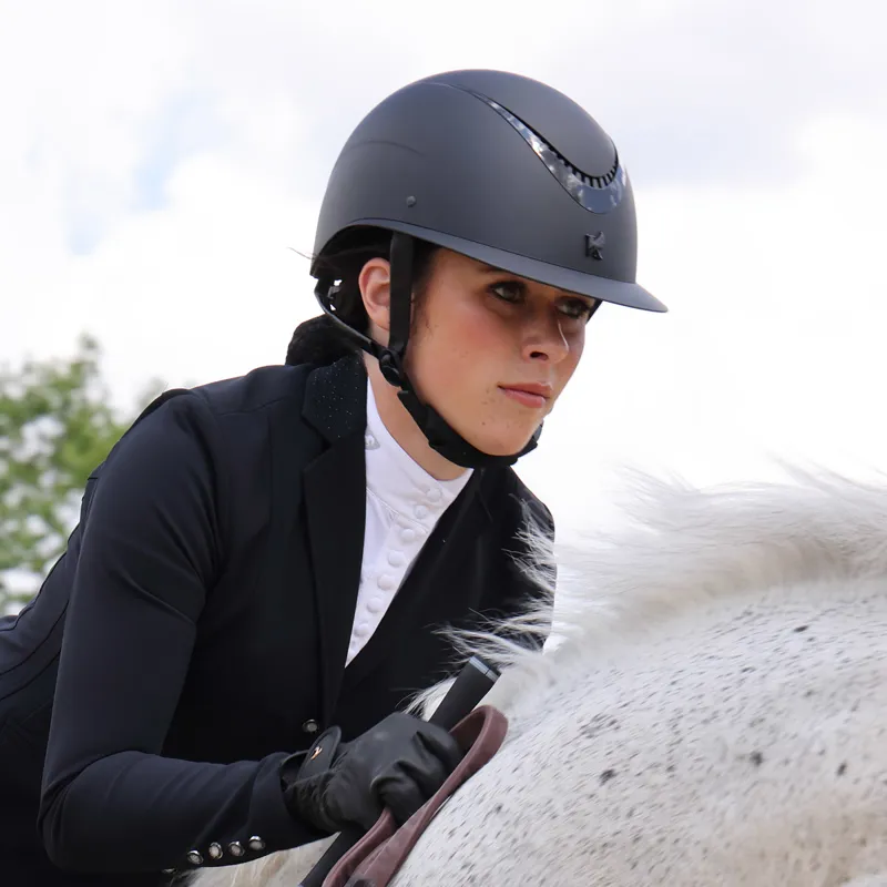 Karben Elisa Ellipse Riding Hat - Black-5