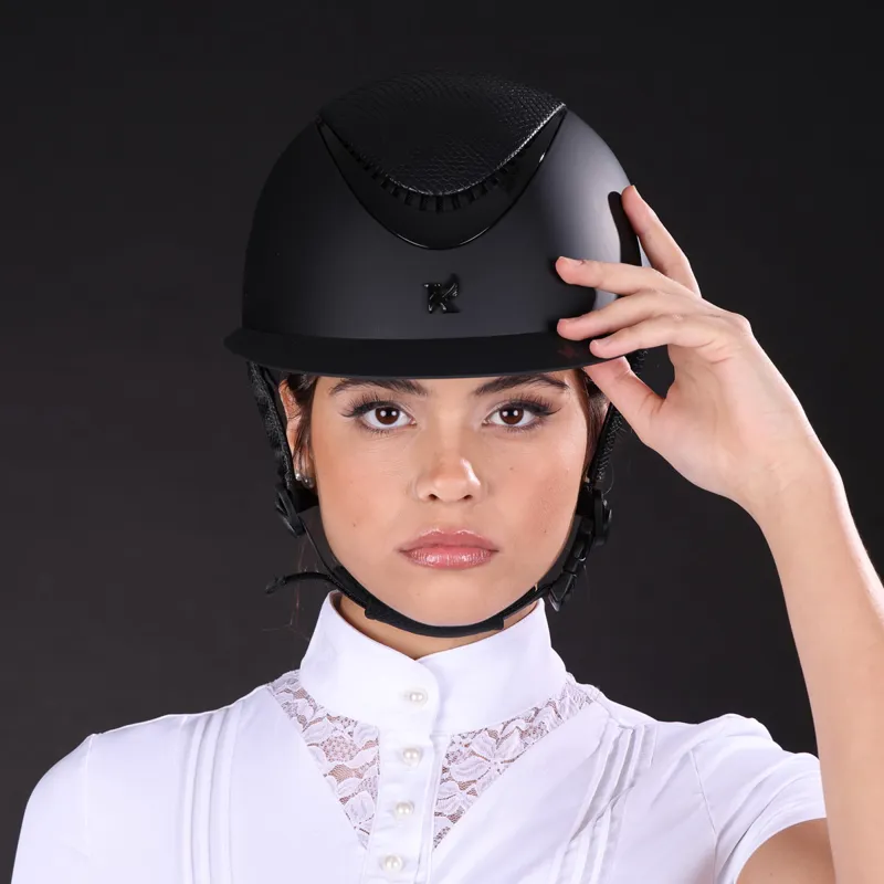 Karben Lorah Ellipse Riding Hat - Black-5
