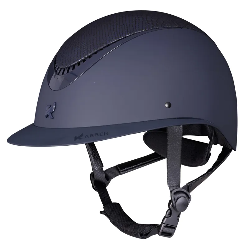 Karben Lorah Ellipse Riding Hat - Navy