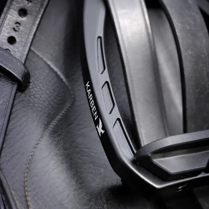 Karben Ultra Grip Stirrups - Black-7