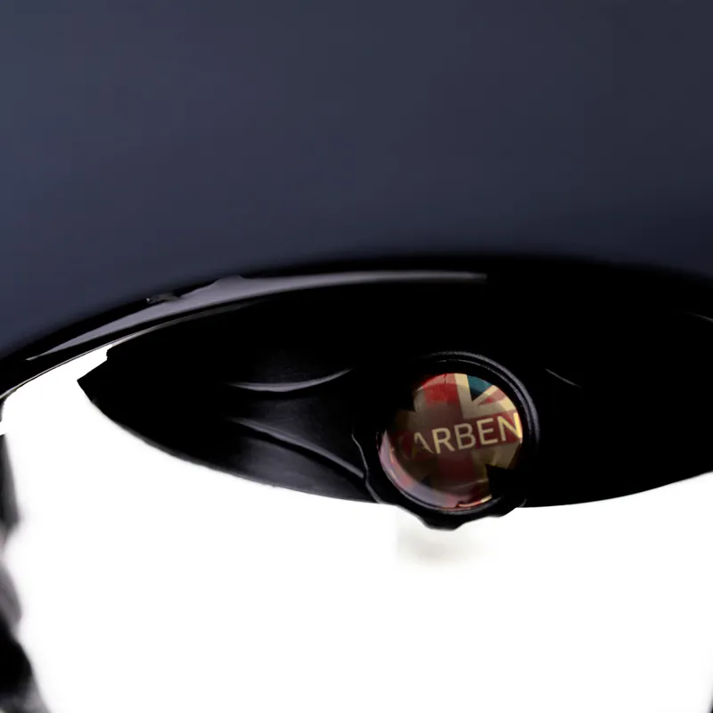 Karben Valentina Riding Hat - Navy/Rose Gold-3