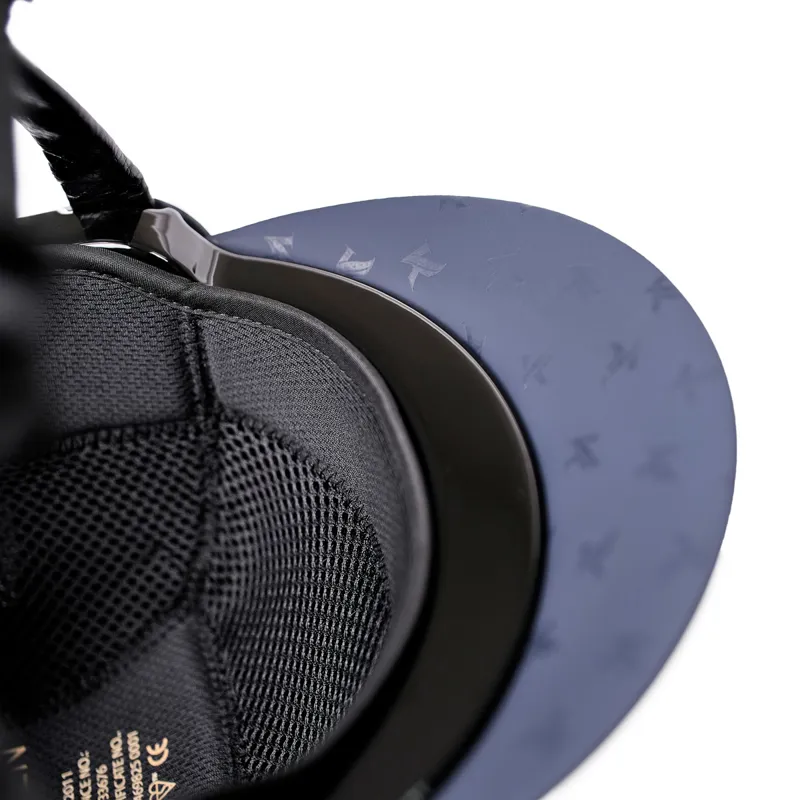 Karben Valentina Riding Hat - Navy/Rose Gold-5