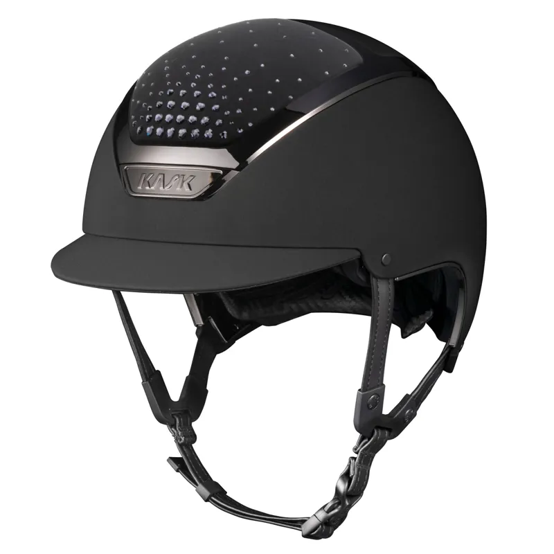 KASK Dogma Chrome Passage Riding Hat - Black/Black/Black Graphite