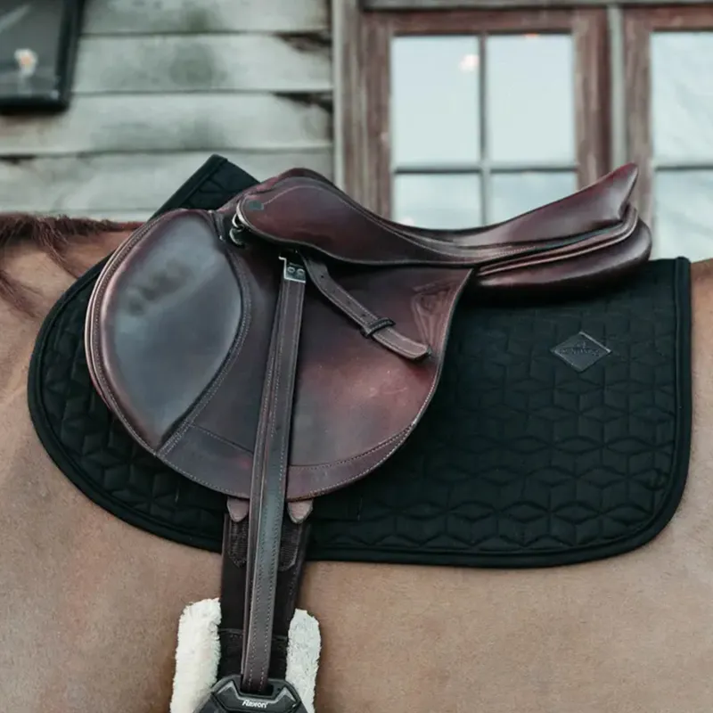 Kentucky Classic Jumping Saddlecloth - Black-1