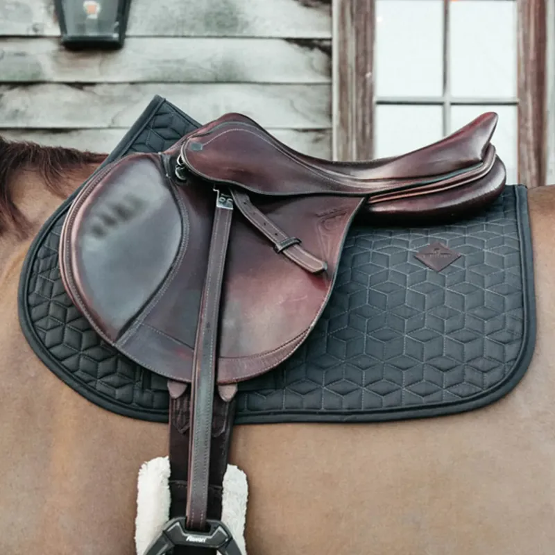 Kentucky Classic Jumping Saddlecloth - Grey-1