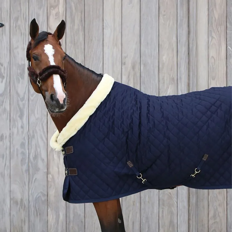 Kentucky Show Rug Surcingle - Navy-1