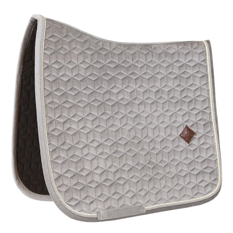 Kentucky Velvet Dressage Saddlecloth - Beige