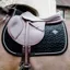 Kentucky Velvet Jumping Saddlecloth - Black