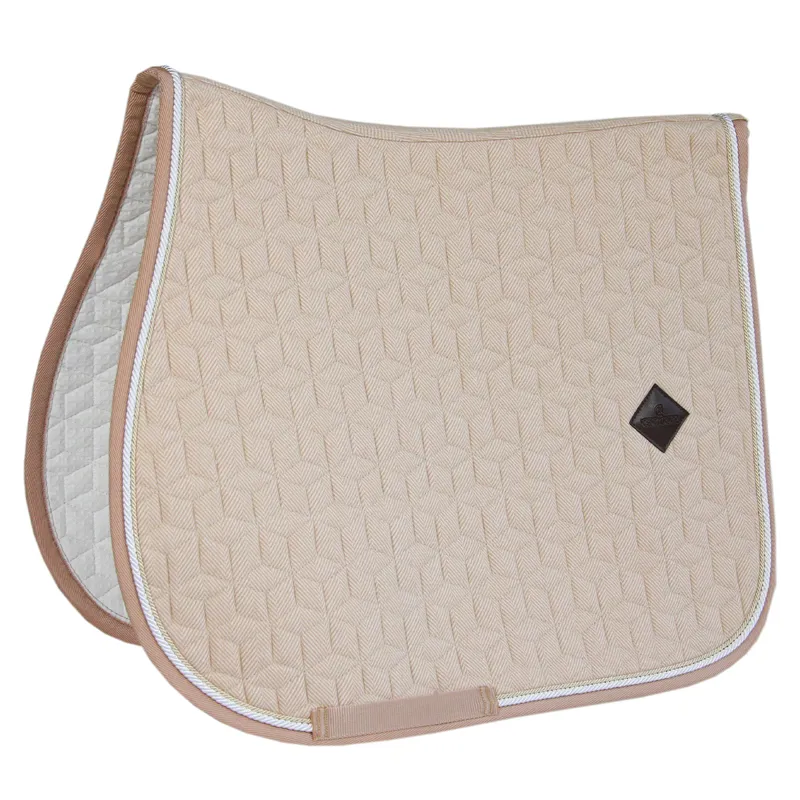 Kentucky Wool Jumping Saddlecloth - Beige