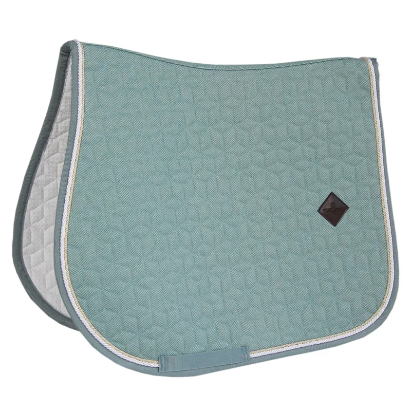 Kentucky Wool Jumping Saddlecloth - Light Blue