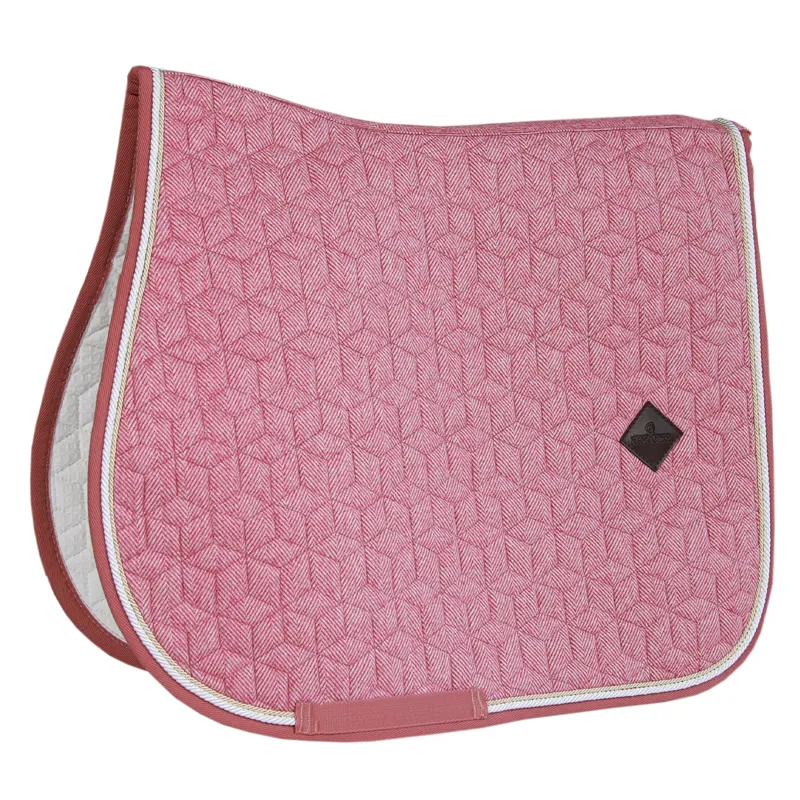 Kentucky Wool Jumping Saddlecloth - Light Pink