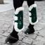 Kentucky Bamboo Shield Vegan Sheepskin Tendon Boots - Dark Green