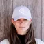 Kentucky Glitter Baseball Cap - Soft Rose