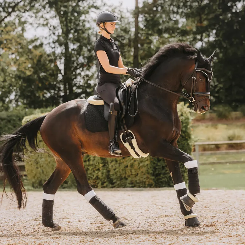 Kentucky Classic Dressage Saddlecloth - Black-9