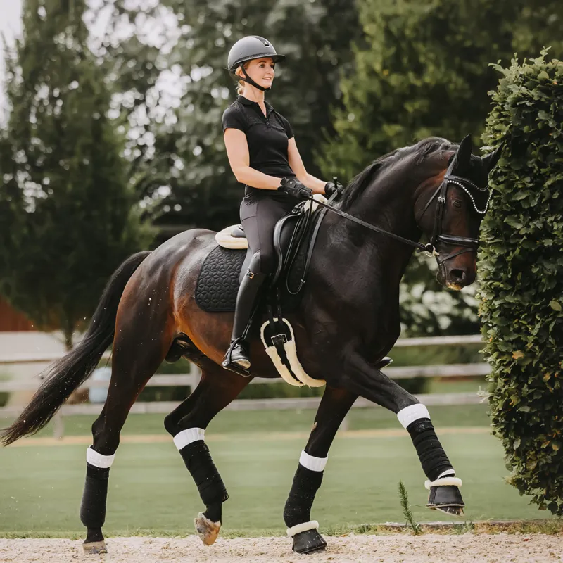 Kentucky Classic Dressage Saddlecloth - Black-8
