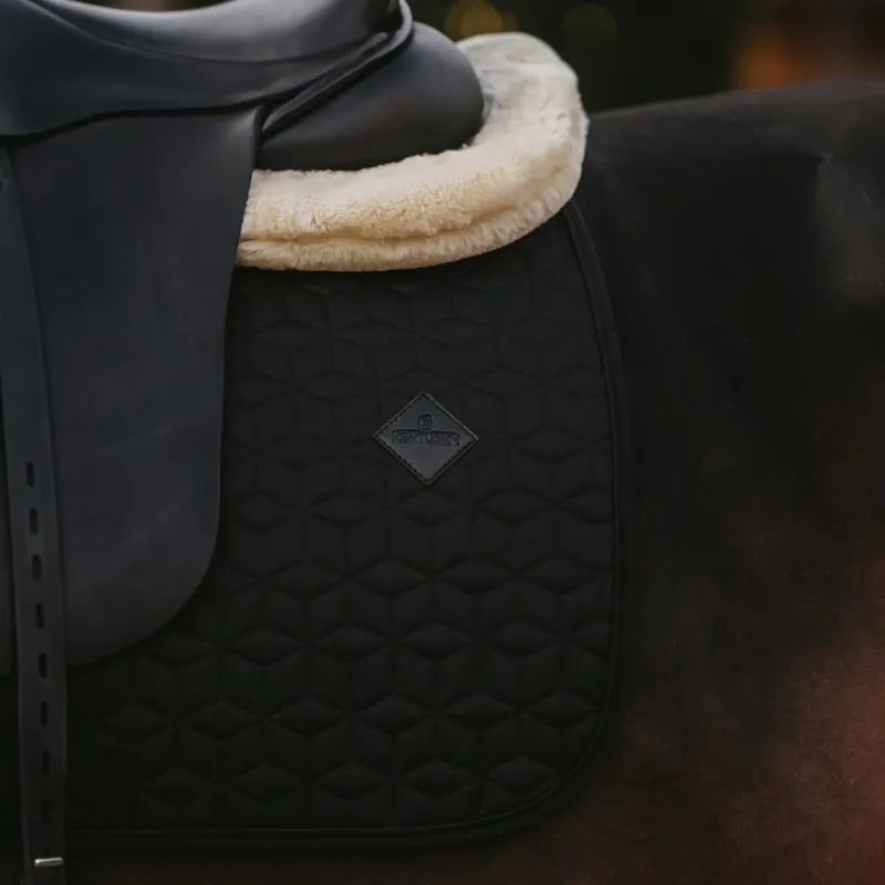 Kentucky Classic Dressage Saddlecloth - Black-5