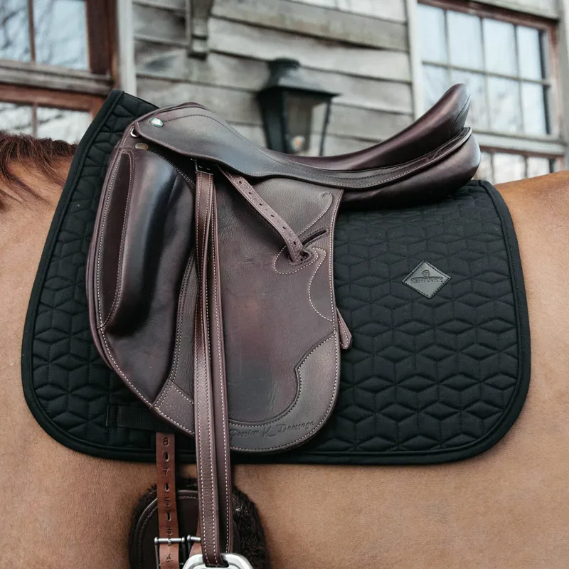 Kentucky Classic Dressage Saddlecloth - Black-1