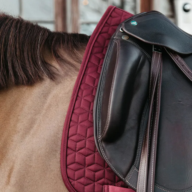 Kentucky Classic Dressage Saddlecloth - Bordeaux-2