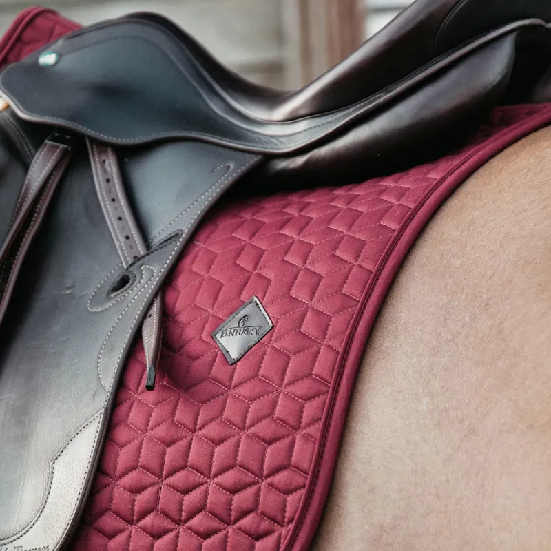 Kentucky Classic Dressage Saddlecloth - Bordeaux-3
