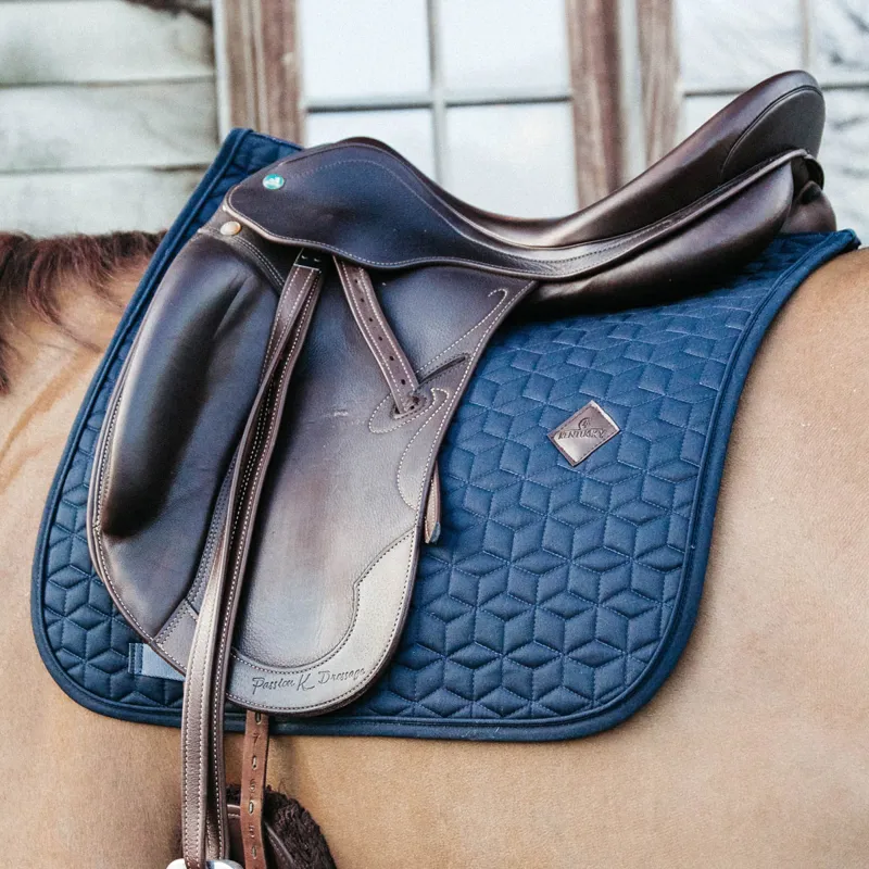 Kentucky Classic Dressage Saddlecloth - Navy-1