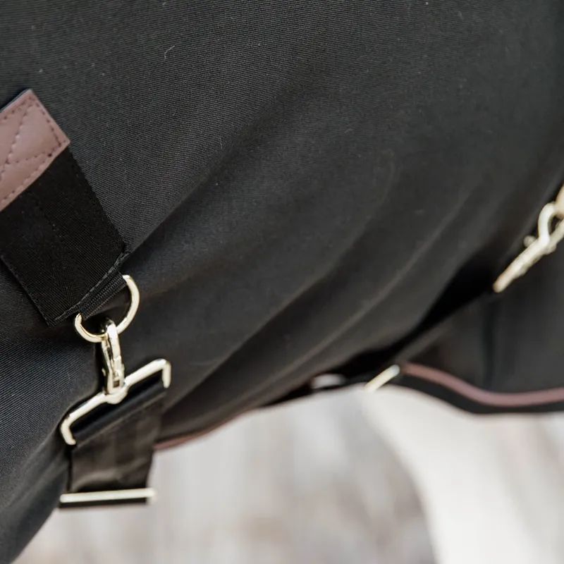 Kentucky Cooler Fleece Standard Neck Rug - Black-5