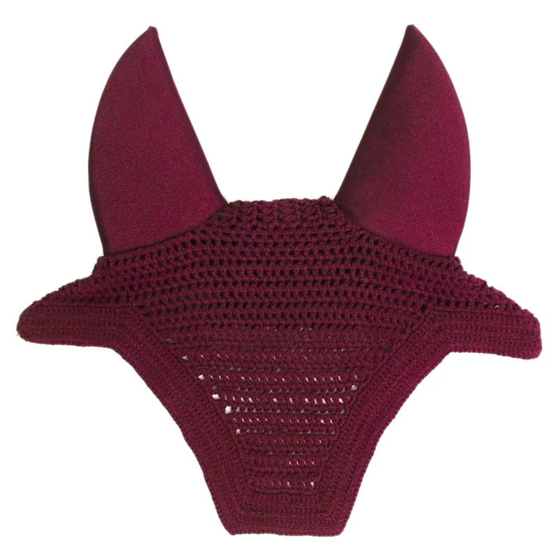 Kentucky Wellington Soundless Fly Veil - Bordeaux