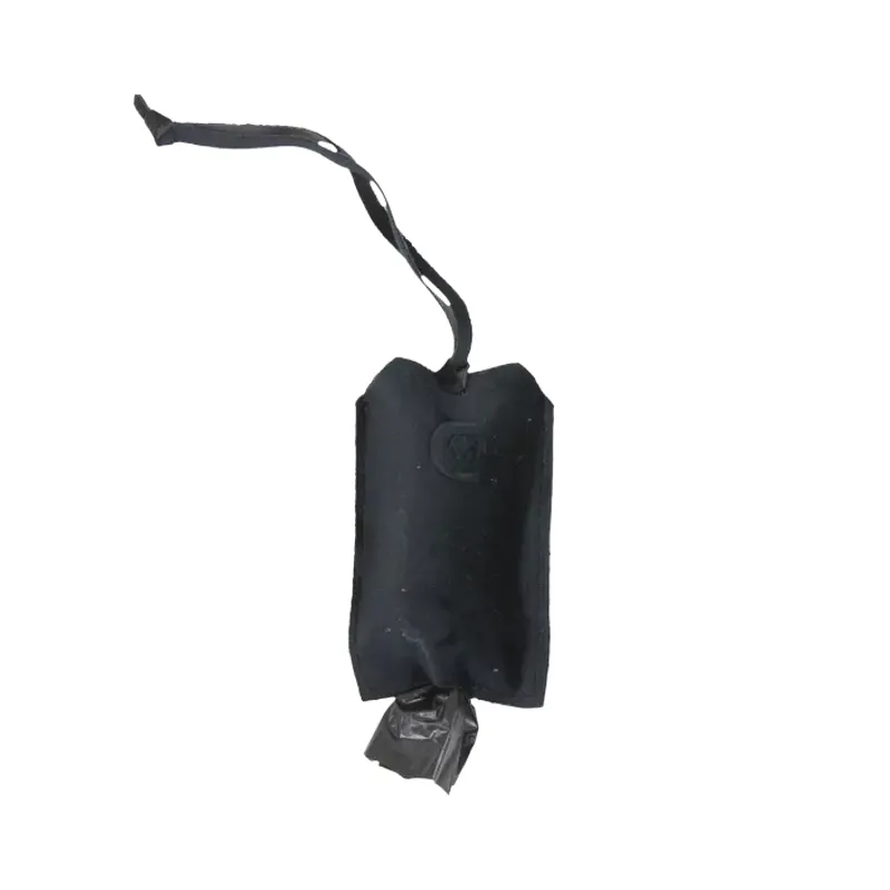 Kentucky Velvet Dog Pocket Poop Bag Holder - Black-2