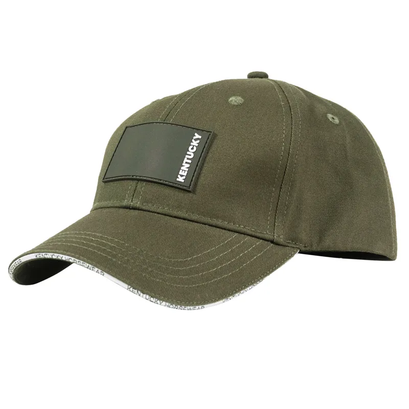 Kentucky Rubber Logo Baseball Cap - Dark Green-1