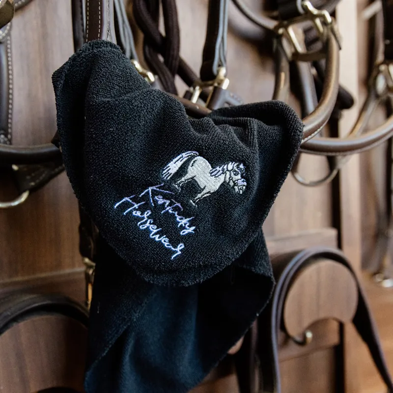 Kentucky Sammy Towel - Black-2