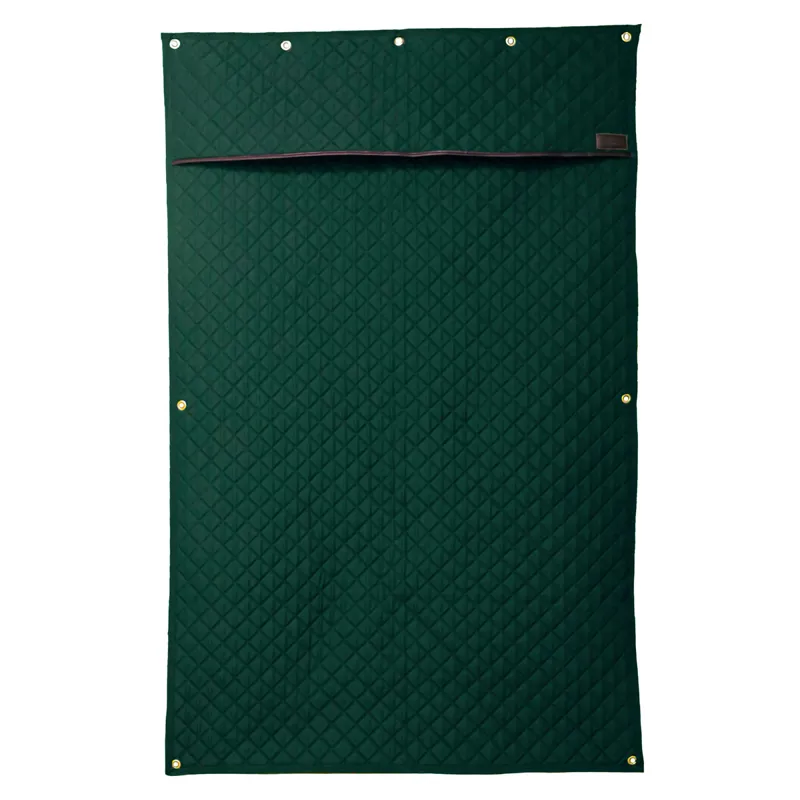 Kentucky Stable Drape Curtain - Dark Green-1