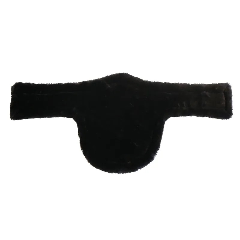 Kentucky Artificial Sheepskin Stud Girth Cover - Black