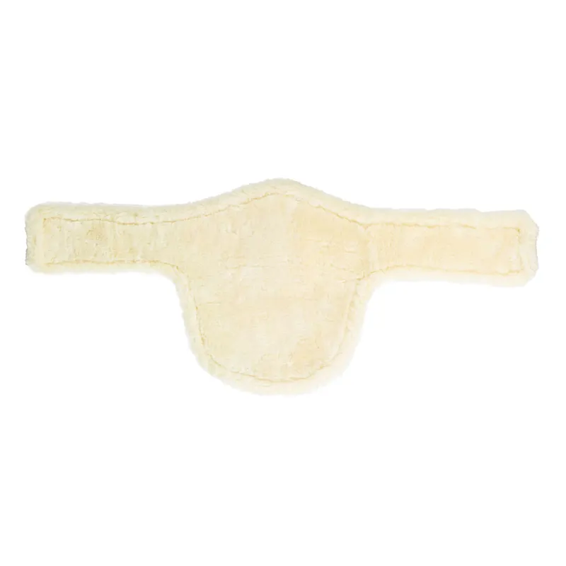 Kentucky Artificial Sheepskin Stud Girth Cover - Natural