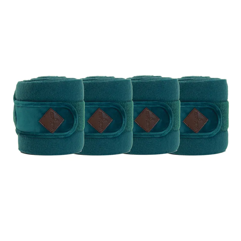 Kentucky Velvet Polar Fleece Bandages - Emerald-1