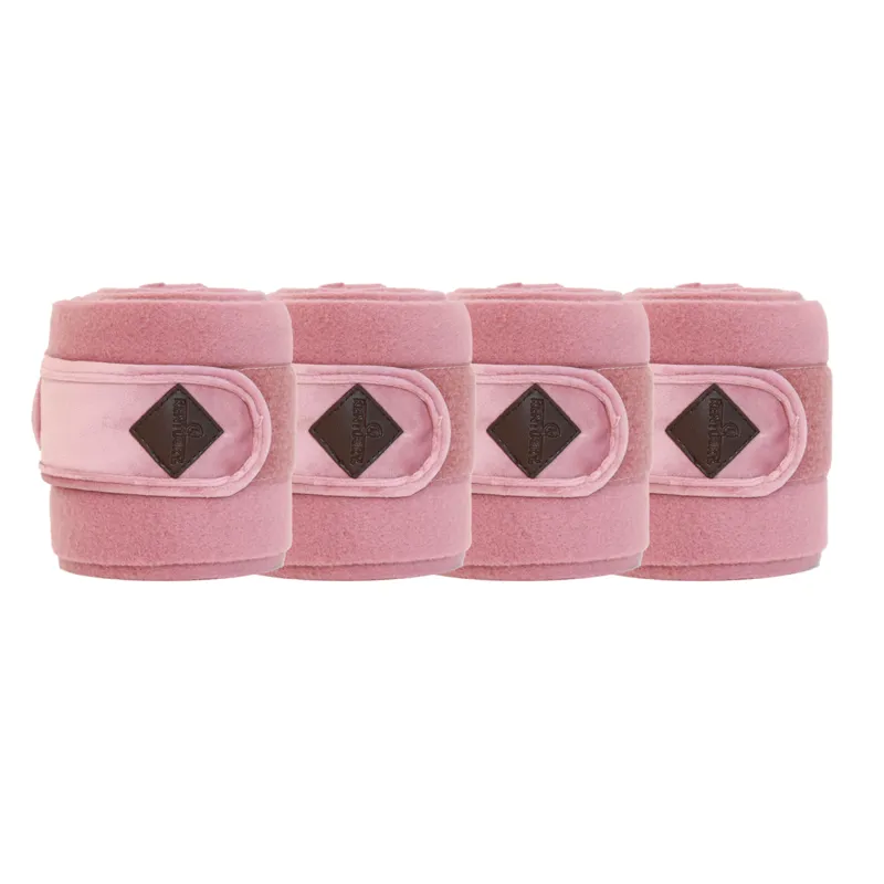Kentucky Velvet Polar Fleece Bandages - Old Rose-1