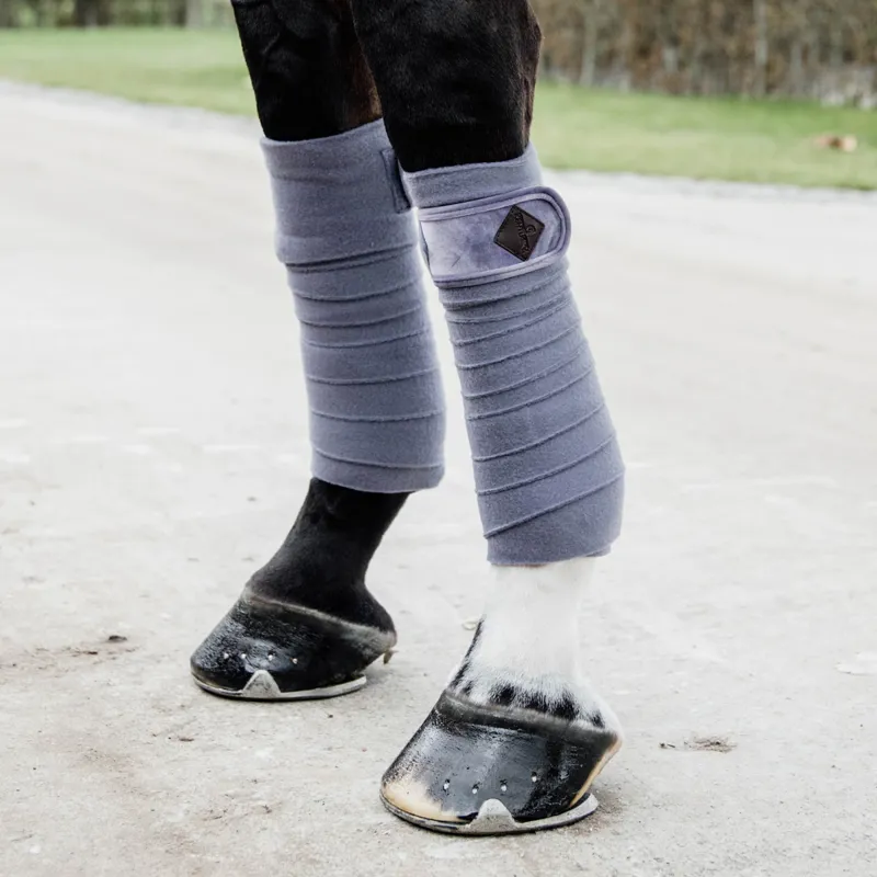 Kentucky Velvet Polar Fleece Bandages - Purple