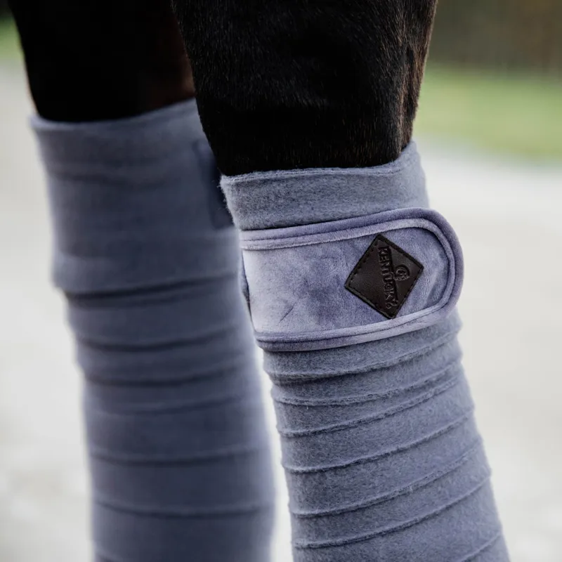 Kentucky Velvet Polar Fleece Bandages - Purple-4