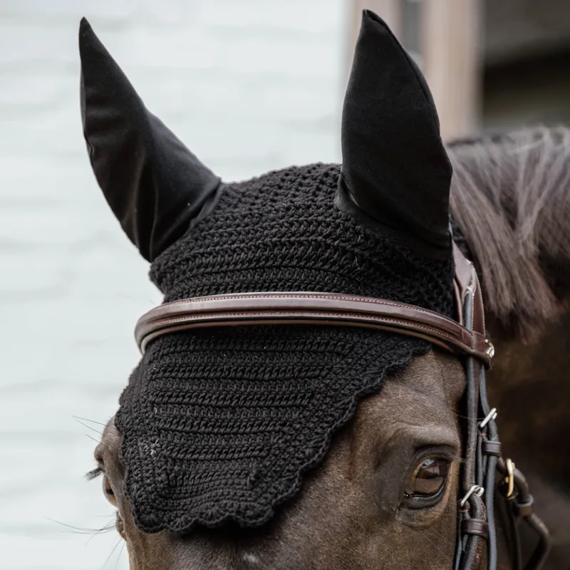 Kentucky Wellington Wave Fly Veil - Black-3