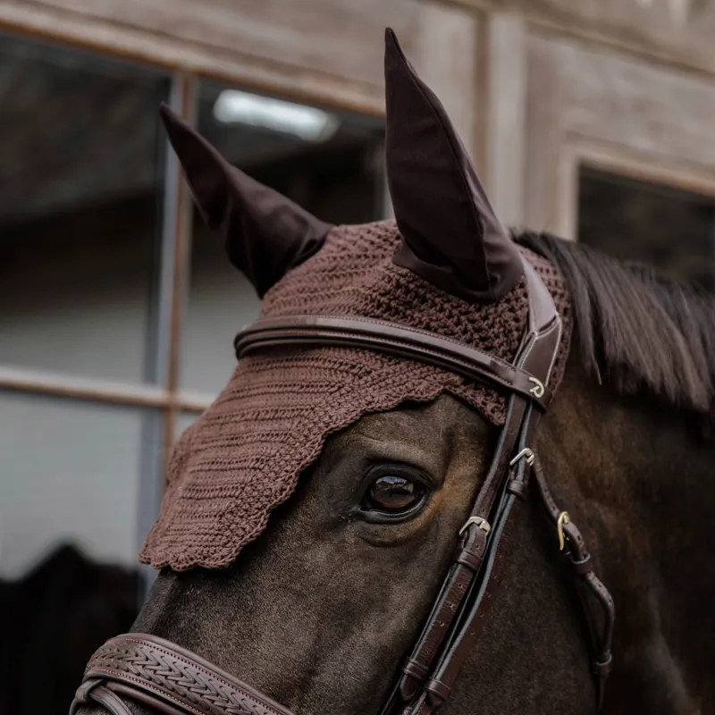 Kentucky Wellington Wave Fly Veil - Brown-1