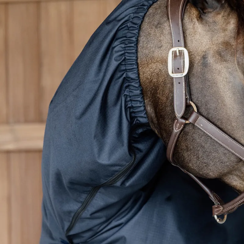 Kentucky Classic Waterproof Scarf Neck Cover - Navy-5