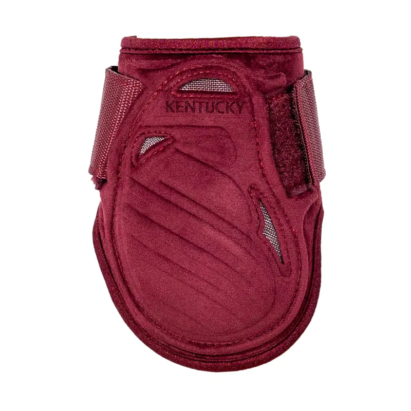 Kentucky Velvet Young Horse Fetlock Boots - Bordeaux-2