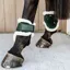 Kentucky Velvet Young Horse Vegan Sheepskin Fetlock Boots - Dark Green