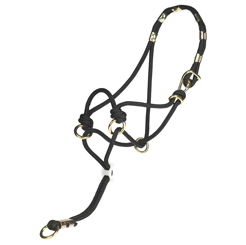 KM Elite Be Nice Halter Black